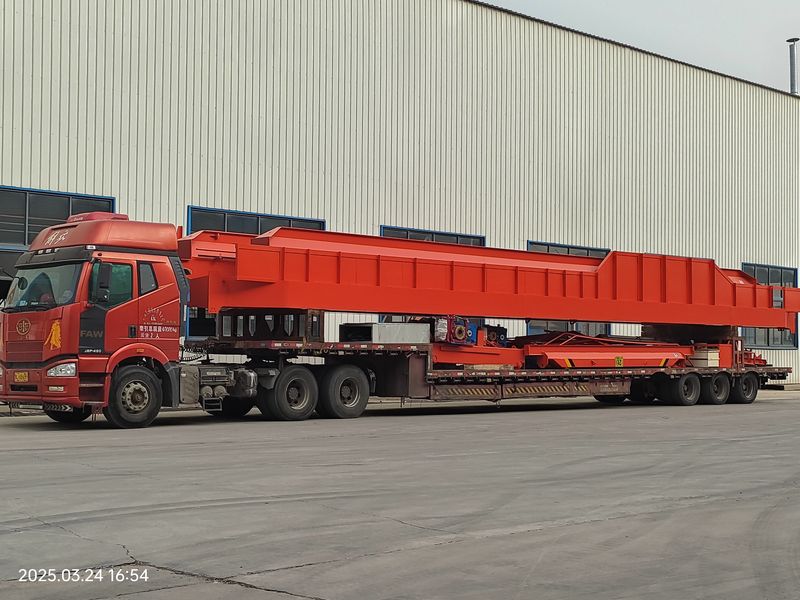 通用桥式起重机 QDXX32/5t—19.5m 电动单梁桥式起重机 2台 LD10t—16.5m 制作完成，发往河北石家庄交付客户使用。