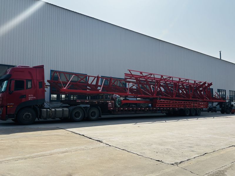 全花架放荡的情欲护士2门式起重机 MH10t-32m 制作完成  装车发出